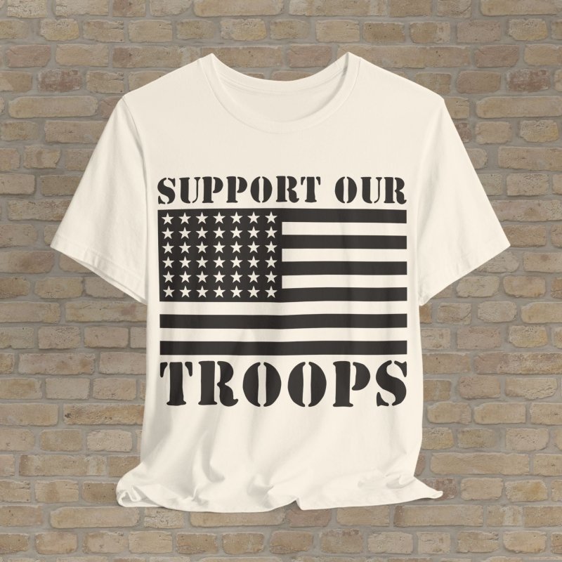 Graphic & Text T-Shirts Troop Tribute Tee - Vibrant Styles
