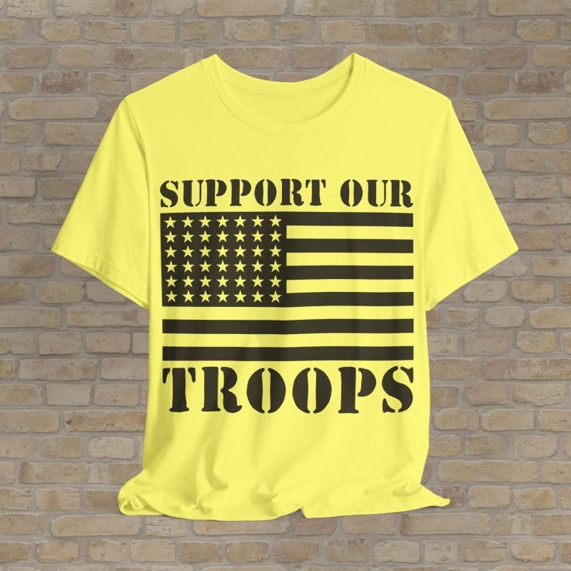 Graphic & Text T-Shirts Troop Tribute Tee - Vibrant Styles