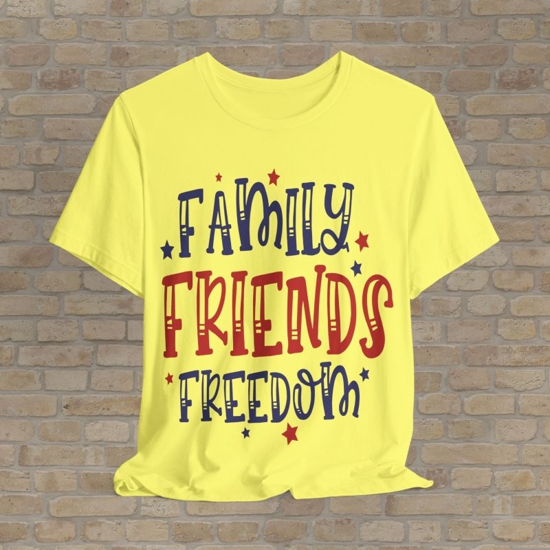 Mostly Text T-Shirts USA Core Values Tee - Vibrant Styles