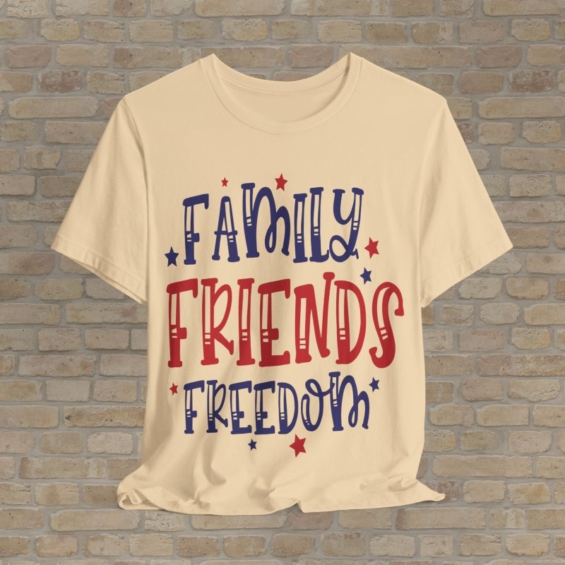 Mostly Text T-Shirts USA Core Values Tee - Vibrant Styles
