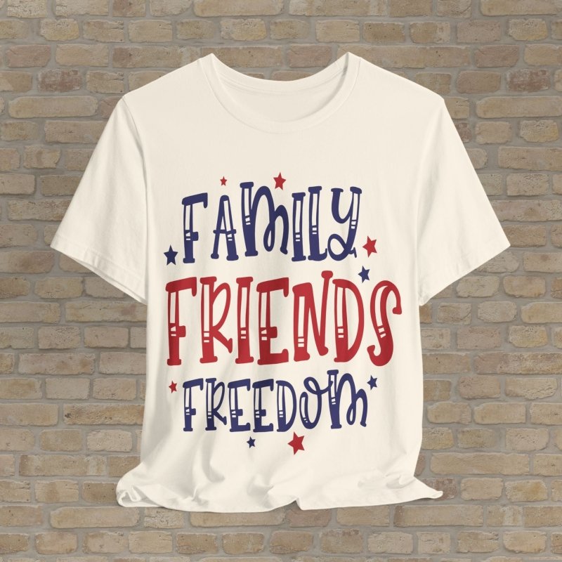 Mostly Text T-Shirts USA Core Values Tee - Vibrant Styles