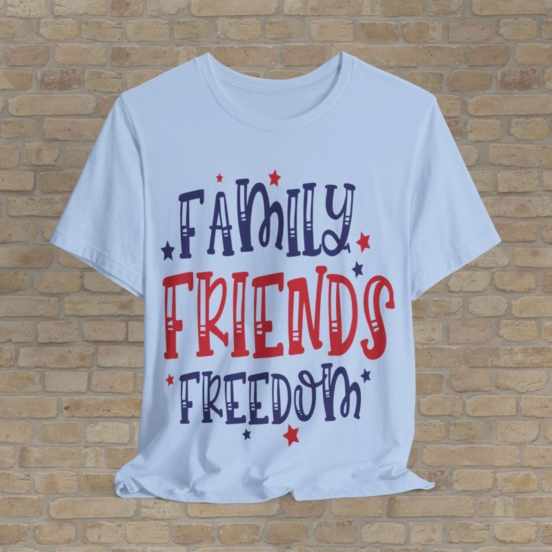 Mostly Text T-Shirts USA Core Values Tee - Vibrant Styles