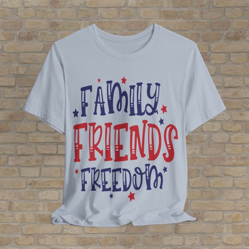Mostly Text T-Shirts USA Core Values Tee - Vibrant Styles
