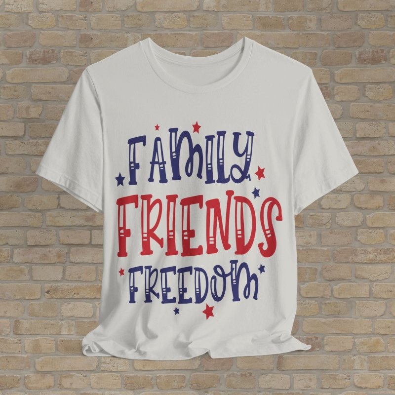 Mostly Text T-Shirts USA Core Values Tee - Vibrant Styles