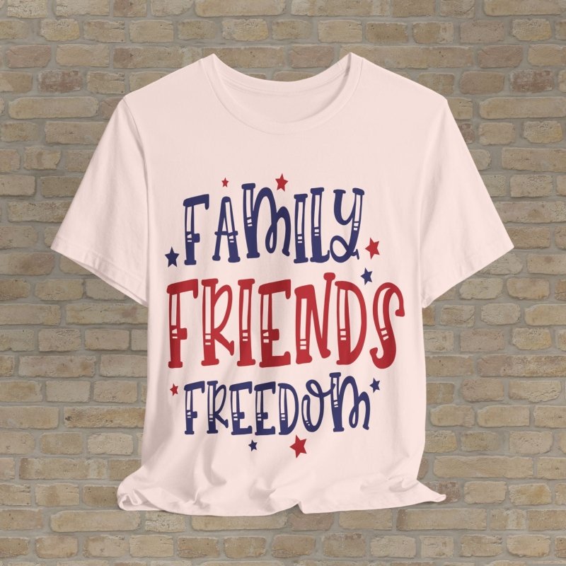 Mostly Text T-Shirts USA Core Values Tee - Vibrant Styles