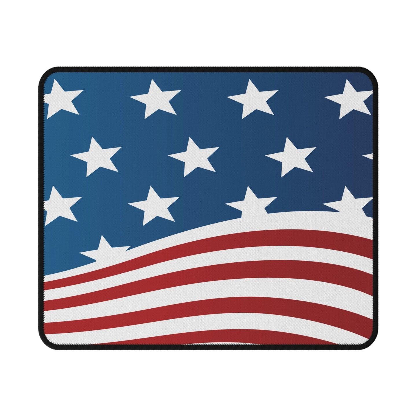 Home Decor Wave of Stars & Stipes Mouse Pad - Vibrant Styles