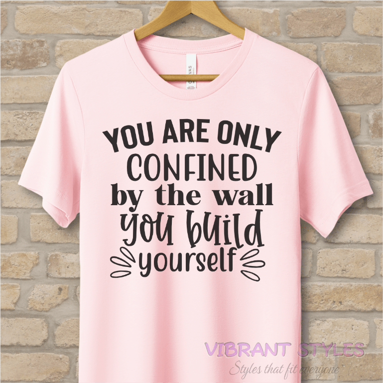 Text Only T-Shirts Why Confine Yourself Tee - Vibrant Styles
