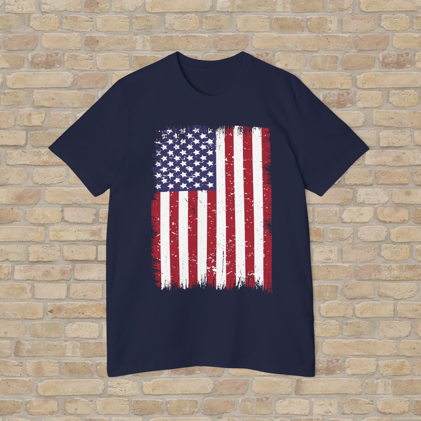 Graphic Only T-Shirt Worn But Standing For Freedom Tee - Vibrant Styles