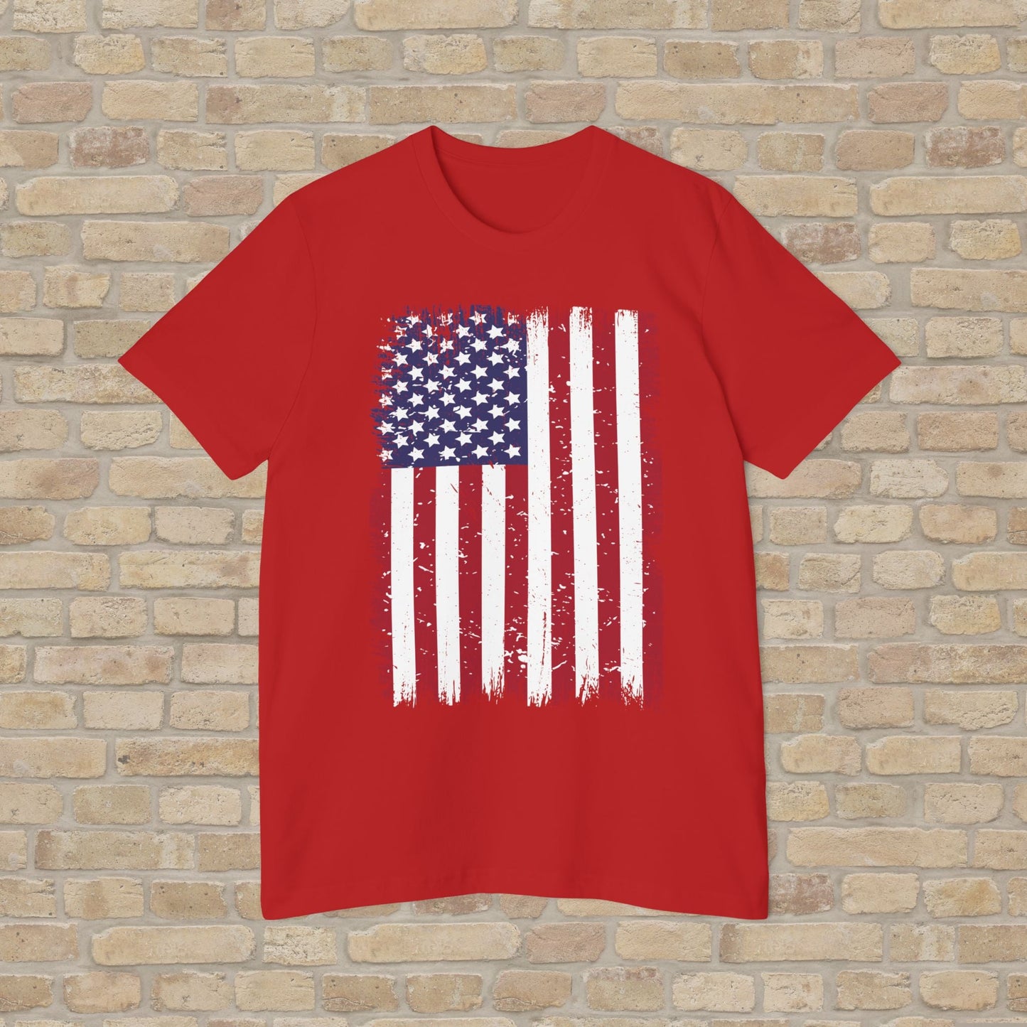Graphic Only T-Shirt Worn But Standing For Freedom Tee - Vibrant Styles