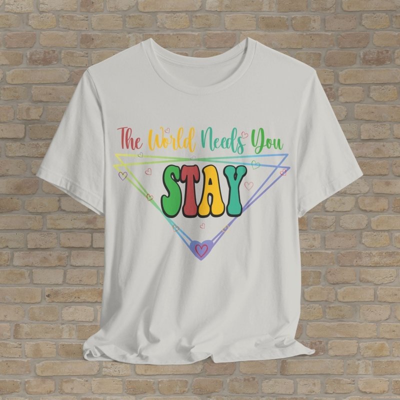Mostly Text T-Shirts You Matter - Stay Tee - Vibrant Styles