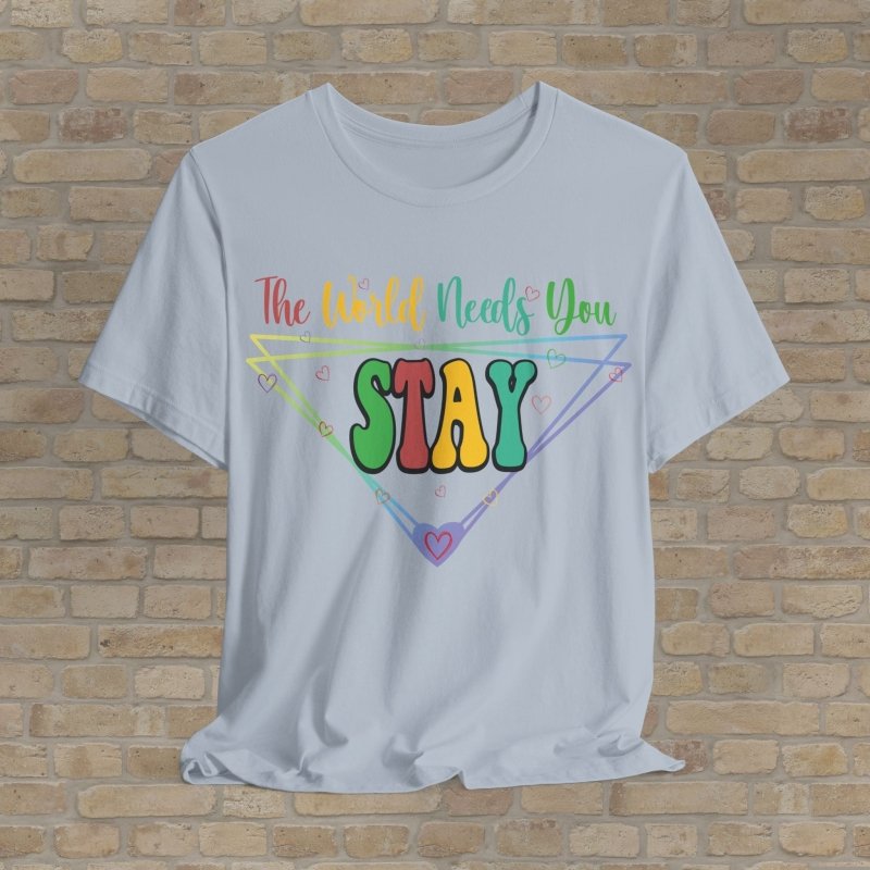 Mostly Text T-Shirts You Matter - Stay Tee - Vibrant Styles