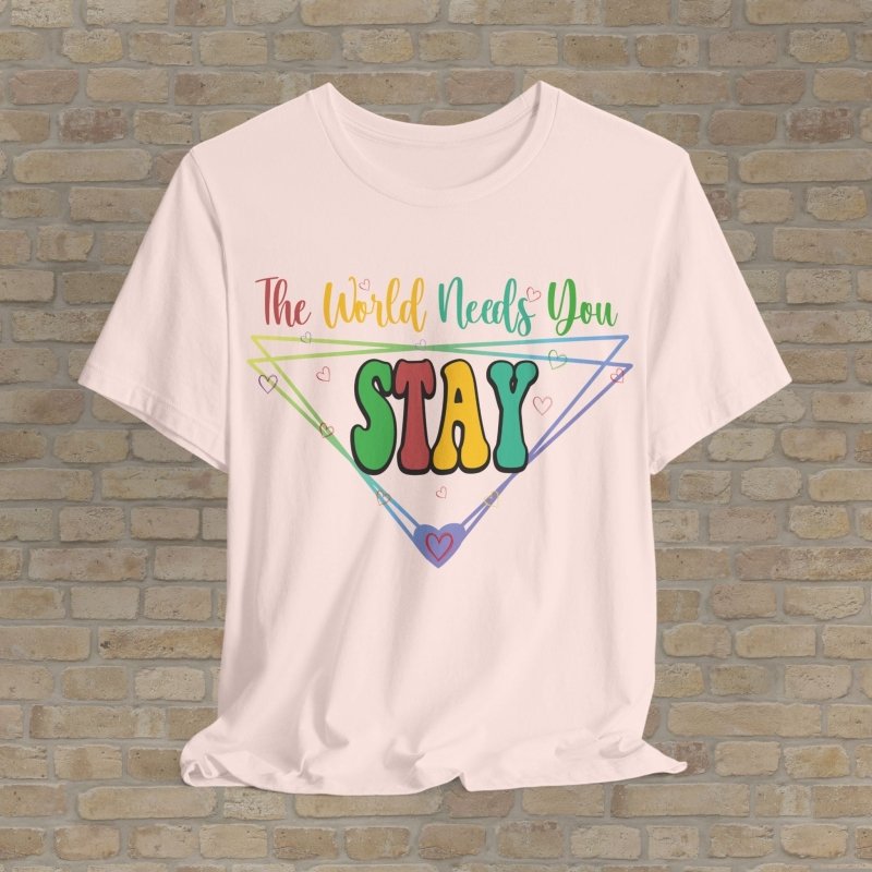 Mostly Text T-Shirts You Matter - Stay Tee - Vibrant Styles
