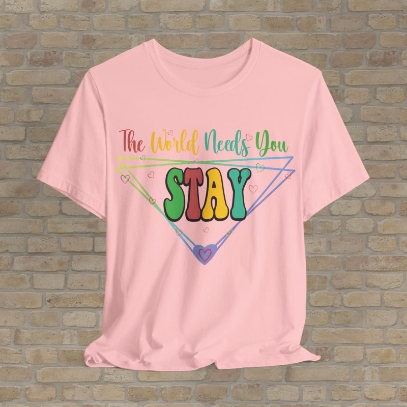Mostly Text T-Shirts You Matter - Stay Tee - Vibrant Styles