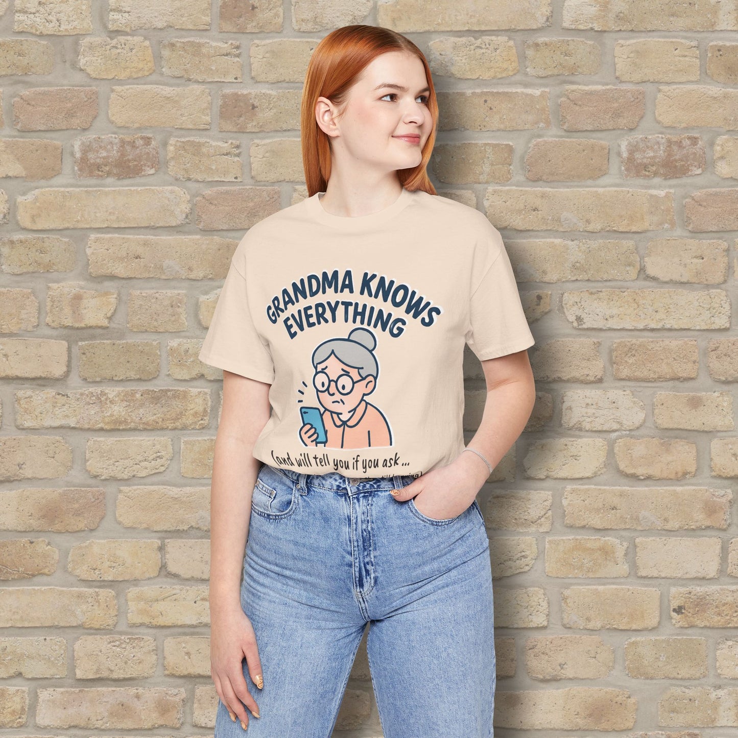 Don't Ask Grandama About Emojis Tee
