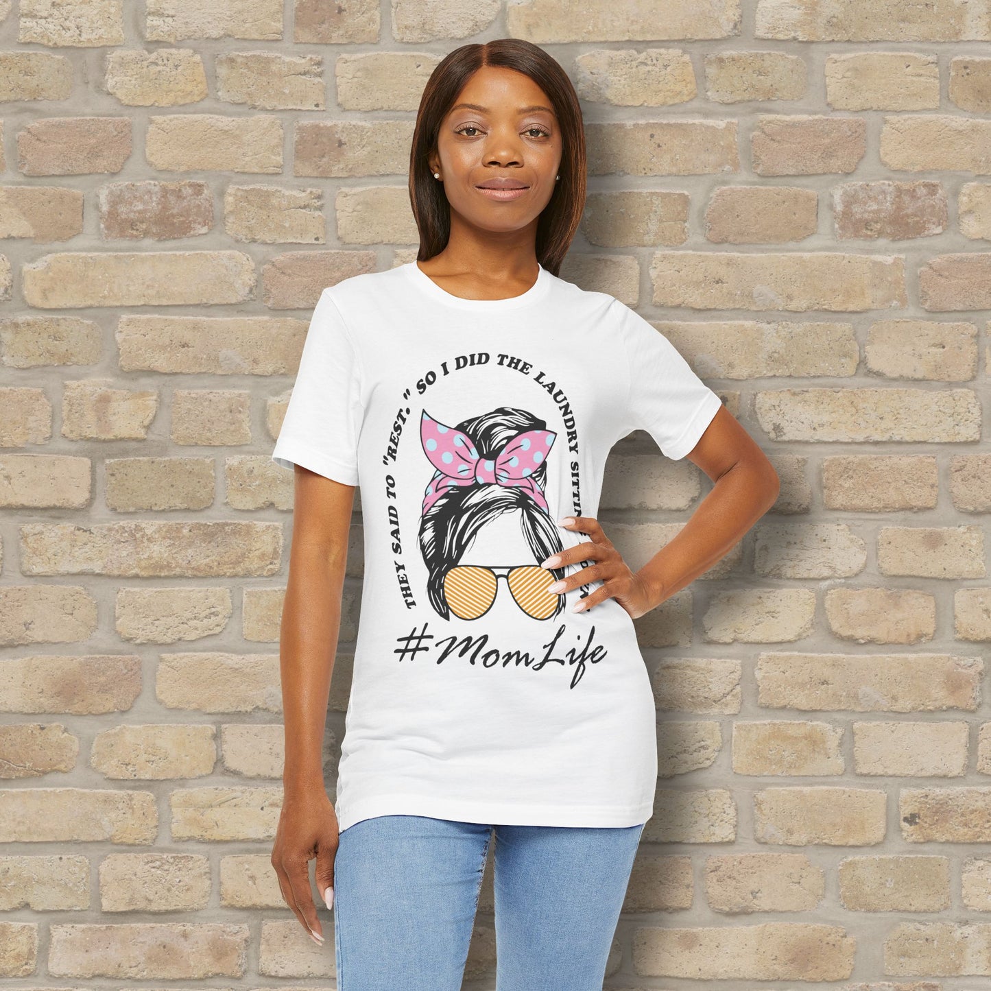 Rest By Doing Laundry Sitting Down Tee
