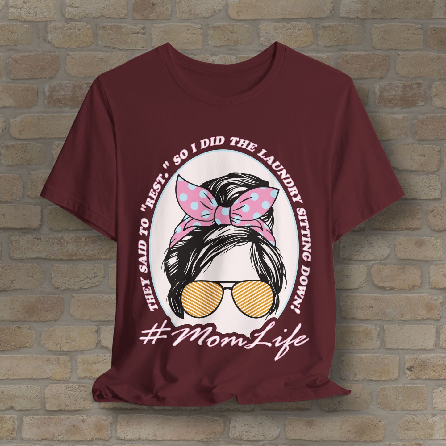 Rest By Doing Laundry Sitting Down Tee