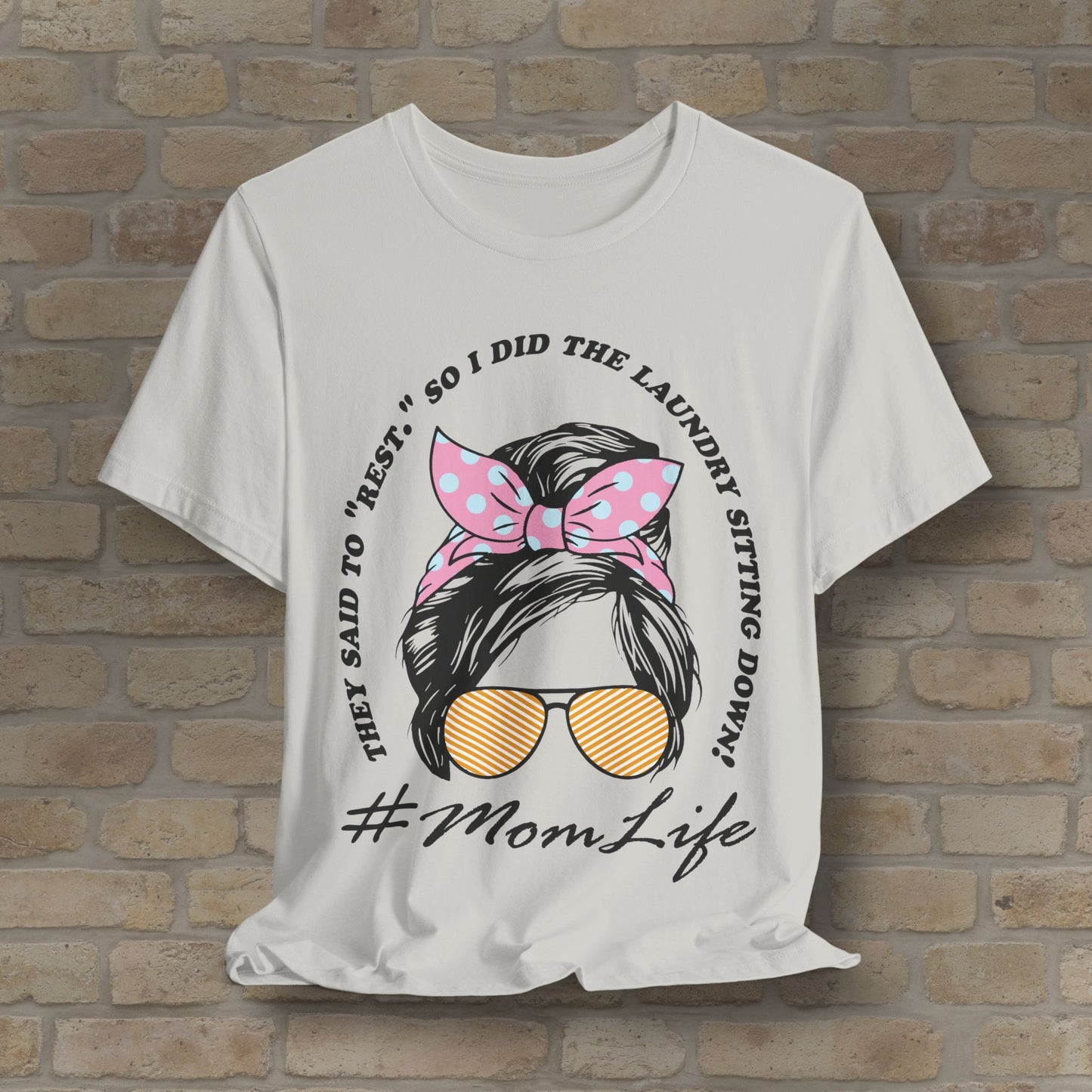 Rest By Doing Laundry Sitting Down Tee