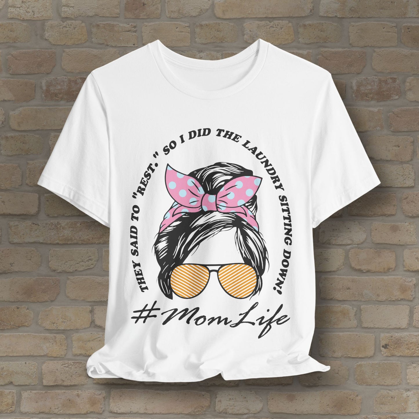 Rest By Doing Laundry Sitting Down Tee