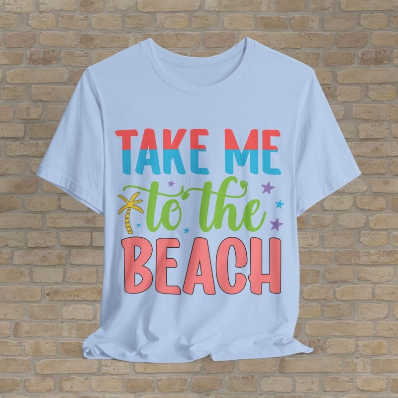 Mostly Text T-Shirts Beach Bound Tee - Vibrant Styles