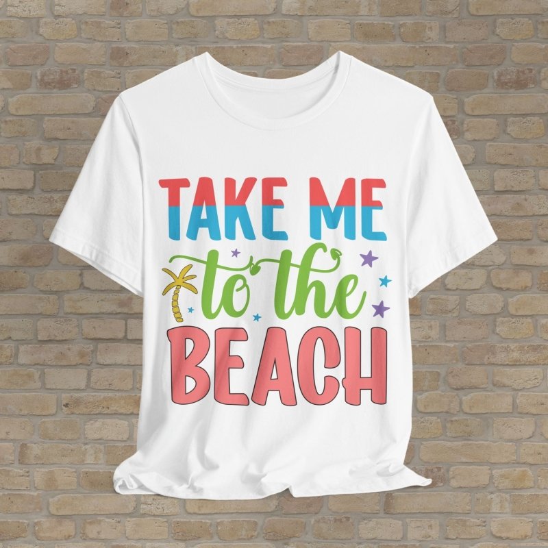 Mostly Text T-Shirts Beach Bound Tee - Vibrant Styles