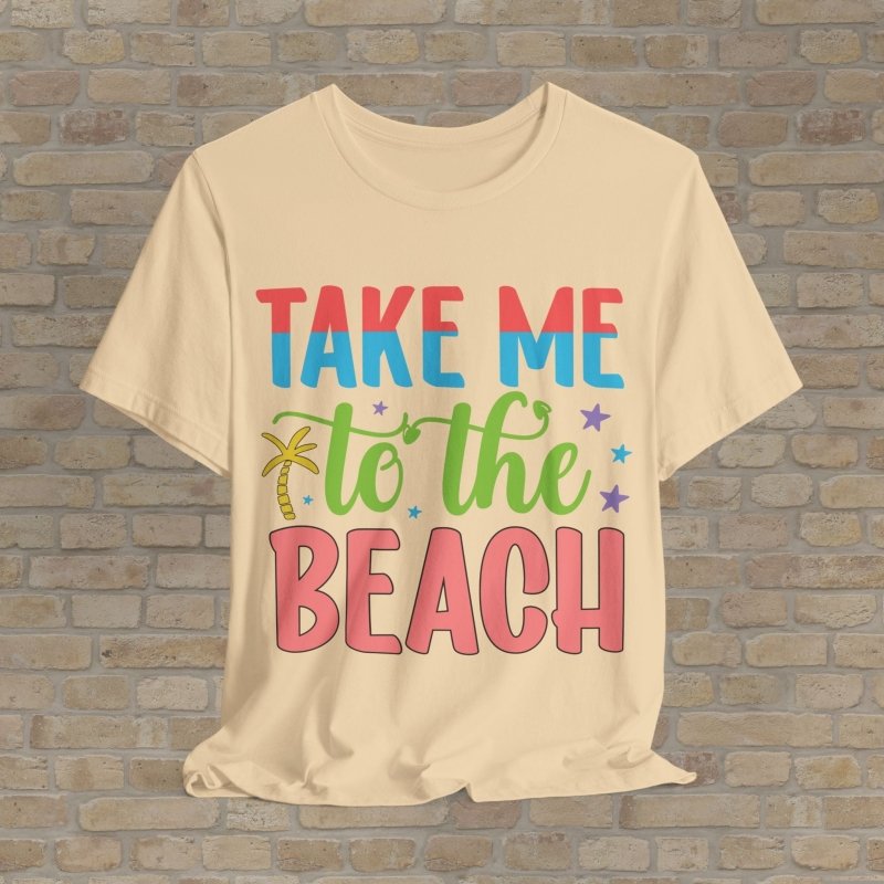 Mostly Text T-Shirts Beach Bound Tee - Vibrant Styles