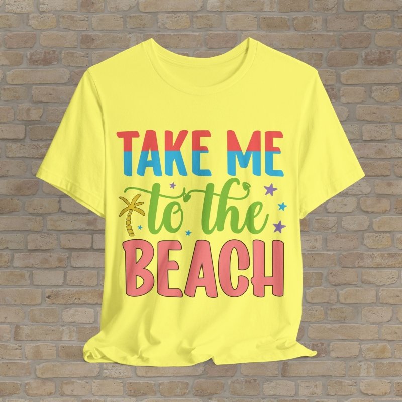 Mostly Text T-Shirts Beach Bound Tee - Vibrant Styles