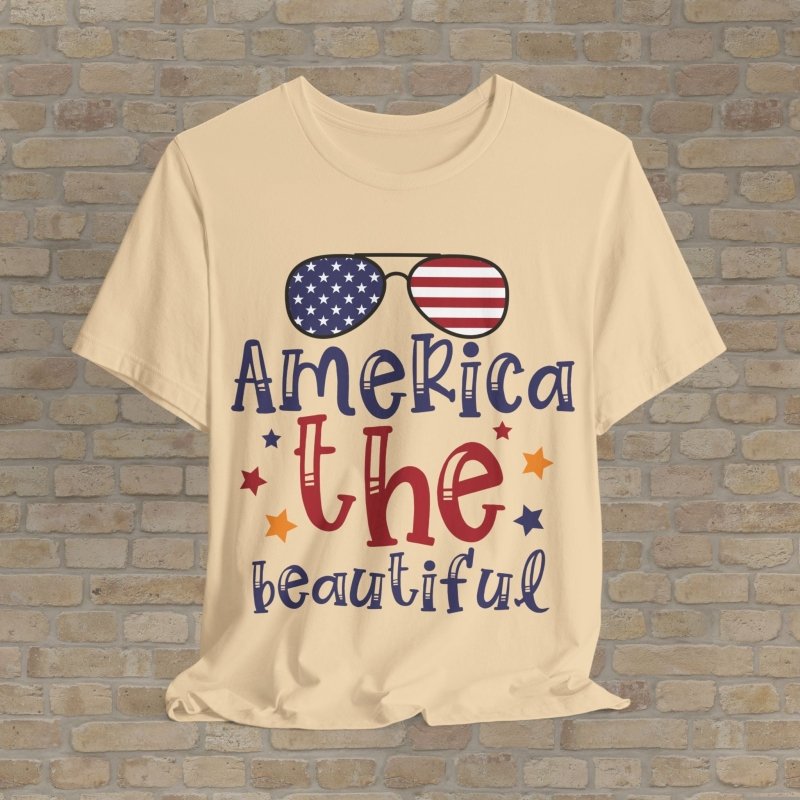 Graphic & Text T-Shirts Beautiful America Tee - Vibrant Styles