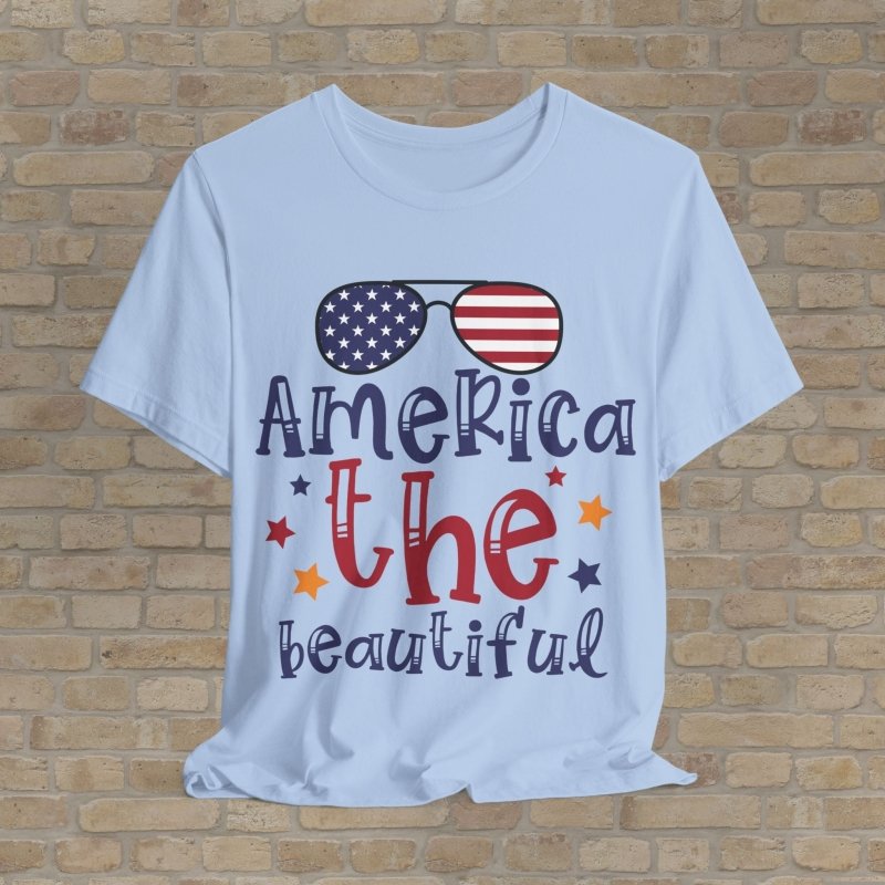 Graphic & Text T-Shirts Beautiful America Tee - Vibrant Styles