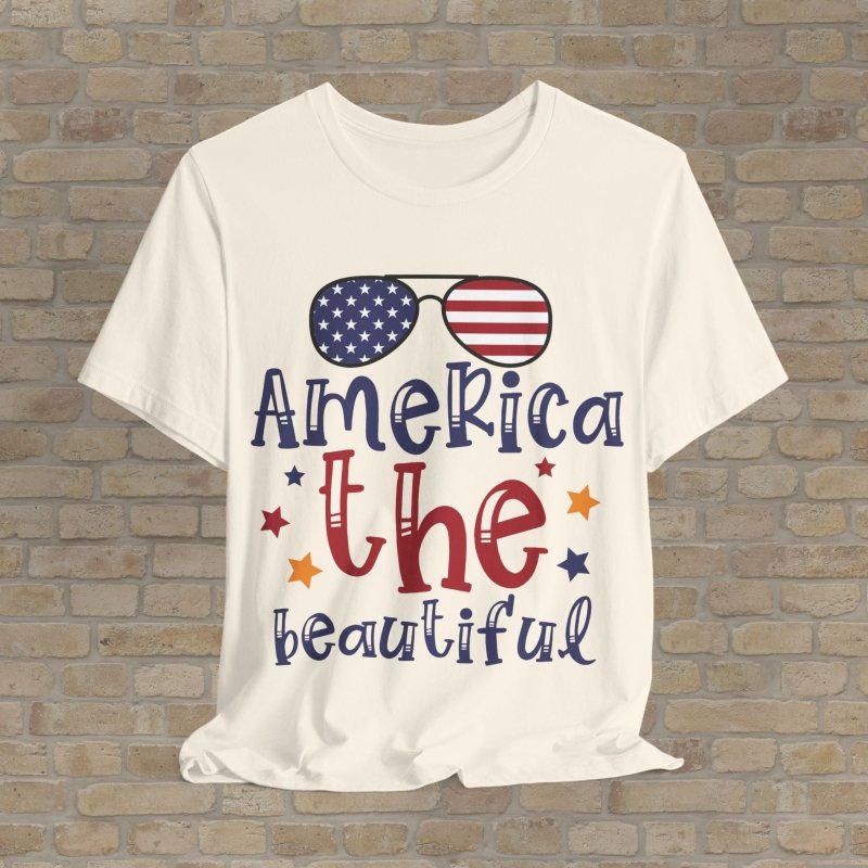 Graphic & Text T-Shirts Beautiful America Tee - Vibrant Styles