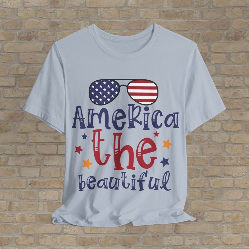 Graphic & Text T-Shirts Beautiful America Tee - Vibrant Styles