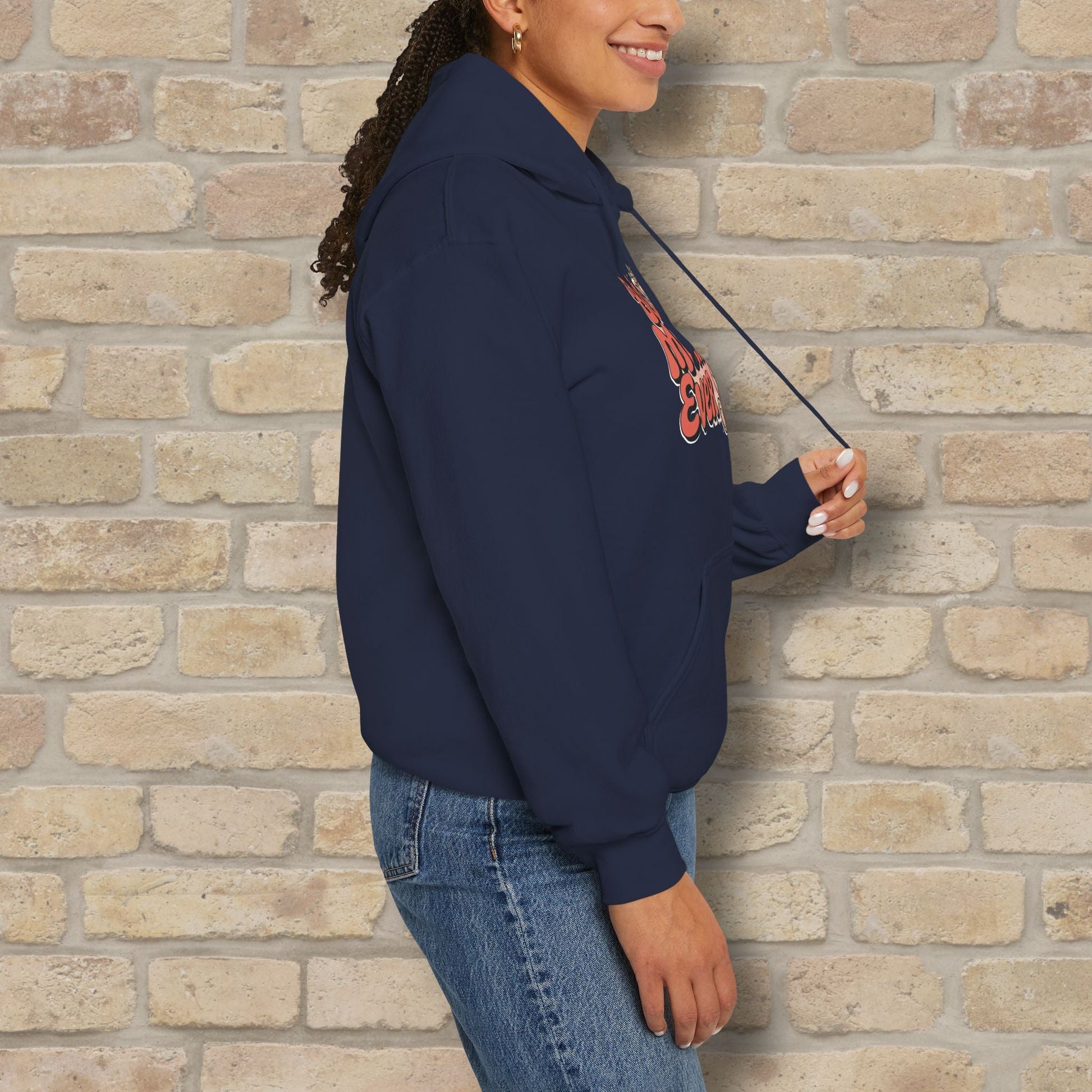 Graphic & Text Best Mom Ever Bears Pullover Hoodie - Vibrant Styles