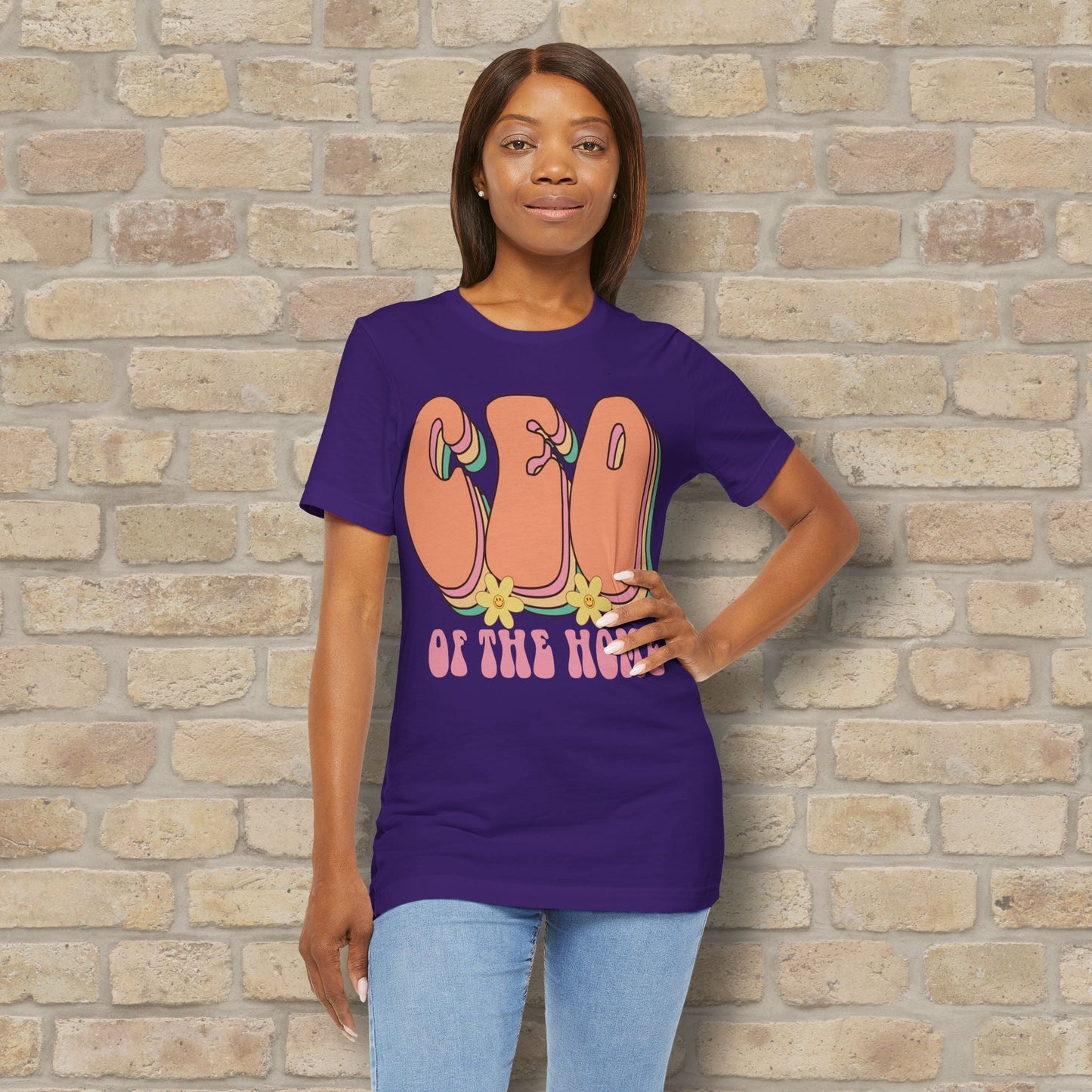 Mostly Text T-Shirts CEO of the Home Tee - Vibrant Styles