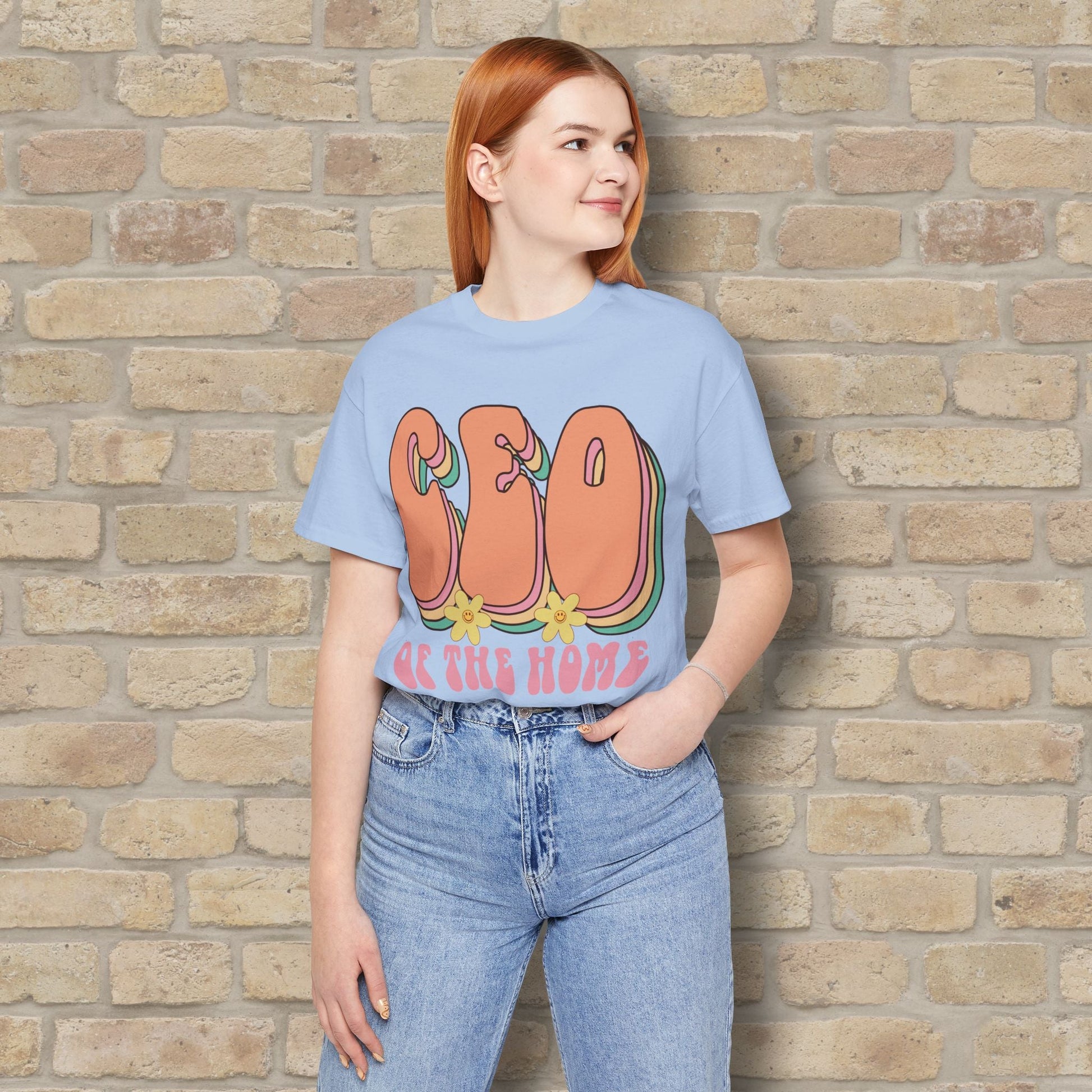 Mostly Text T-Shirts CEO of the Home Tee - Vibrant Styles