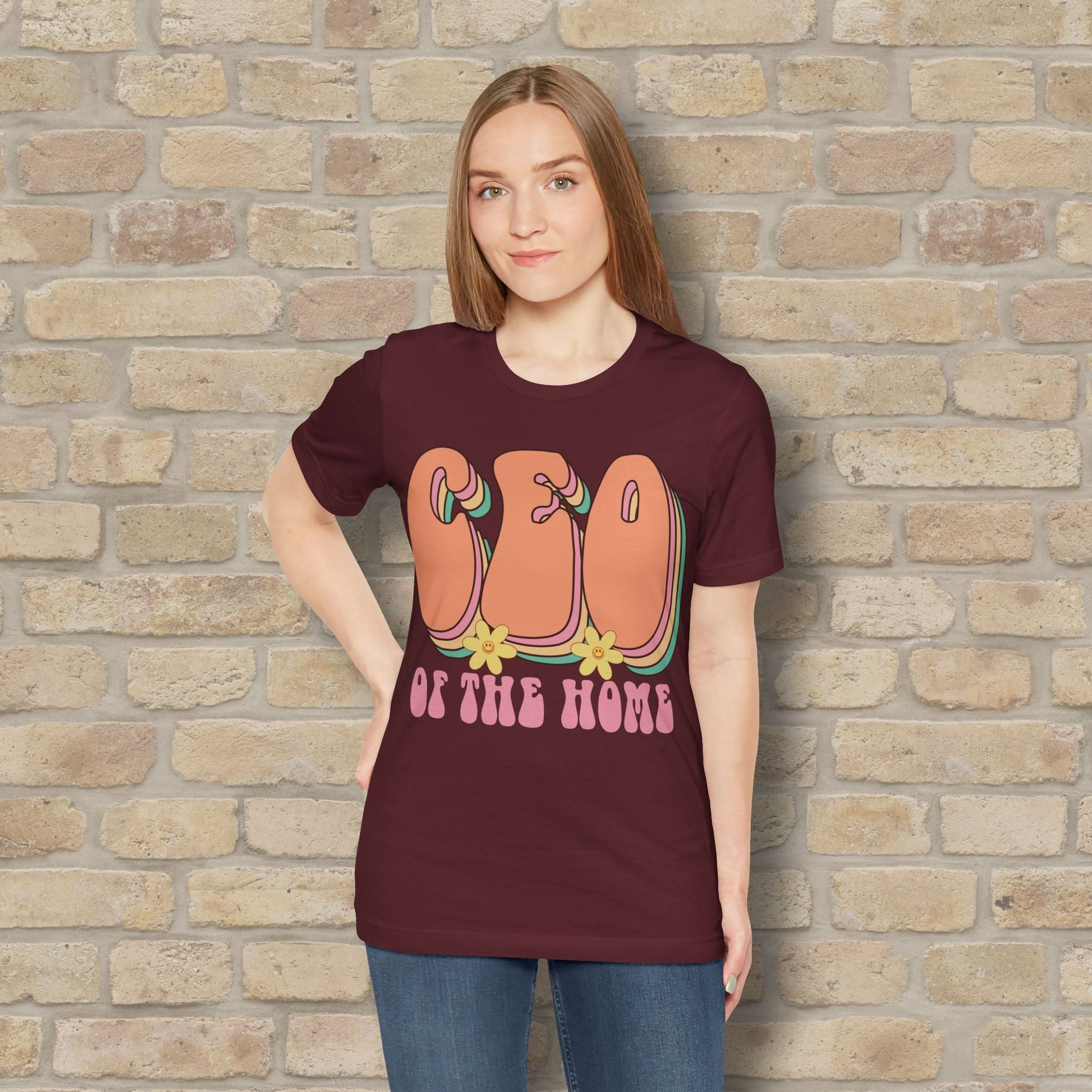 Mostly Text T-Shirts CEO of the Home Tee - Vibrant Styles