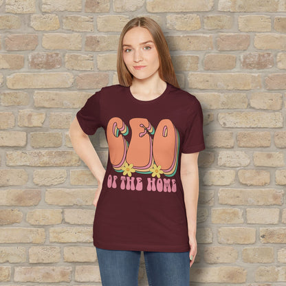 Mostly Text T-Shirts CEO of the Home Tee - Vibrant Styles