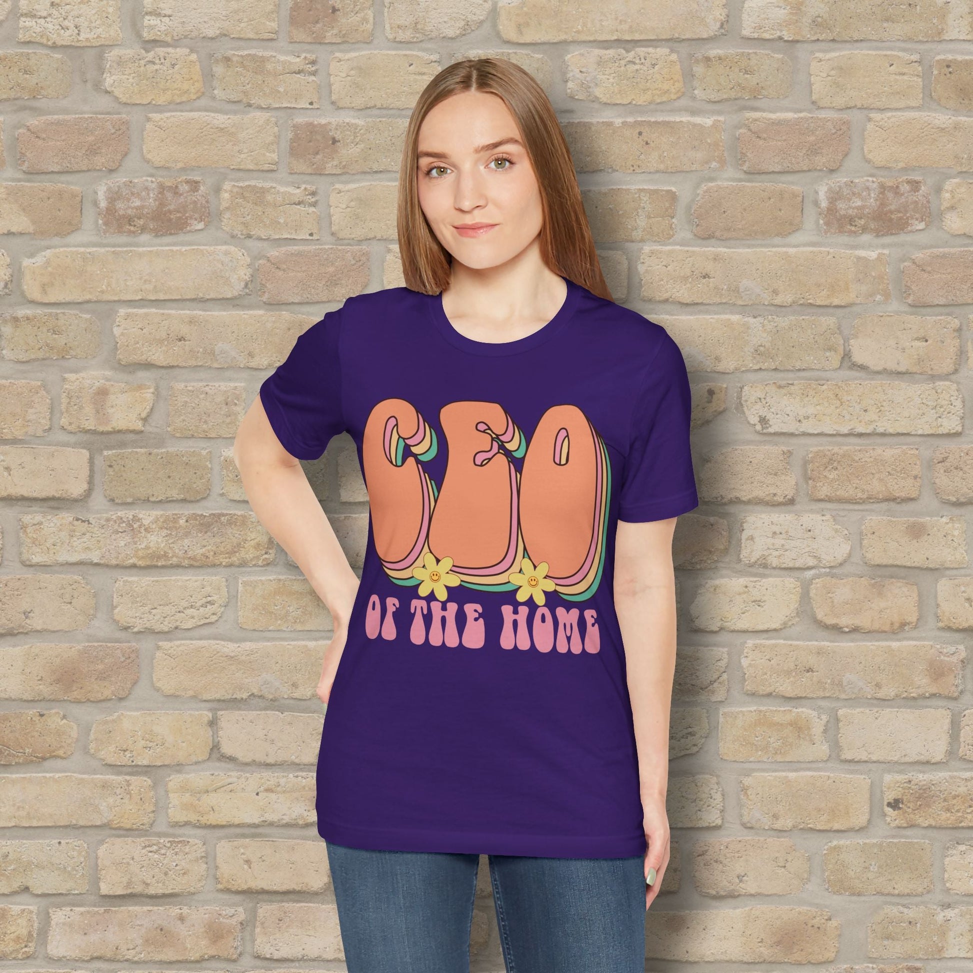 Mostly Text T-Shirts CEO of the Home Tee - Vibrant Styles
