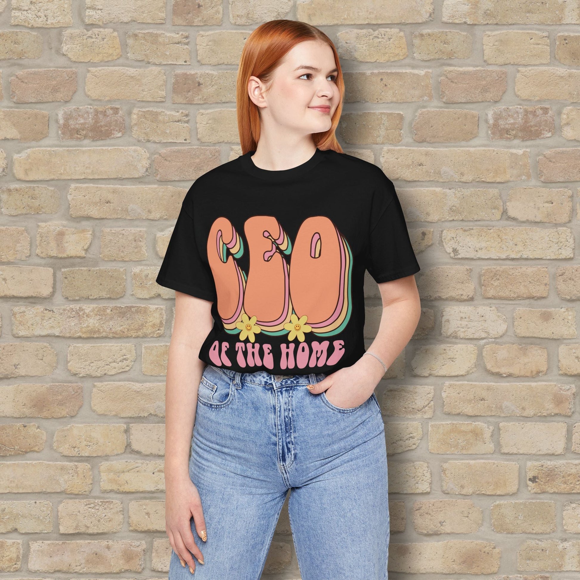 Mostly Text T-Shirts CEO of the Home Tee - Vibrant Styles