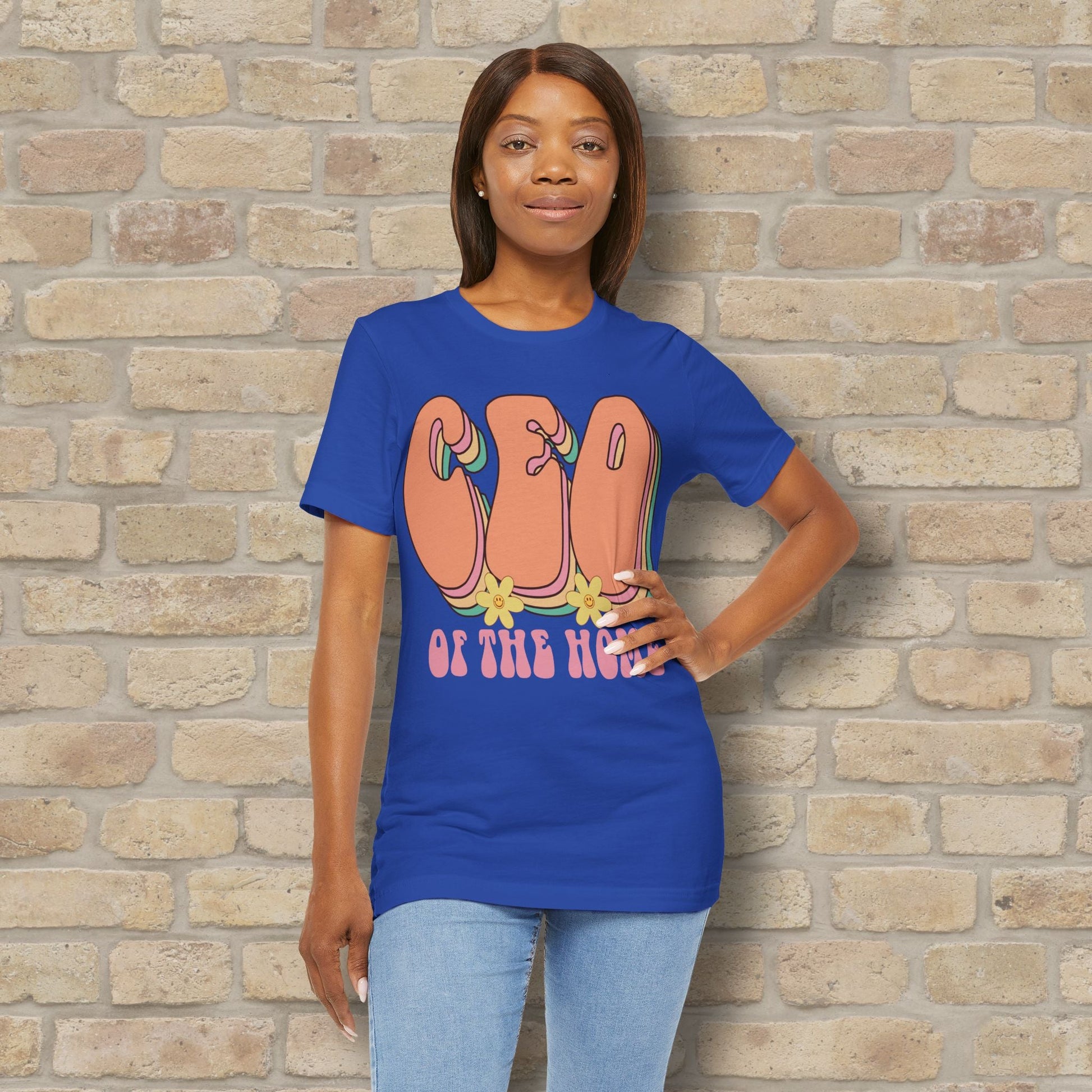 Mostly Text T-Shirts CEO of the Home Tee - Vibrant Styles