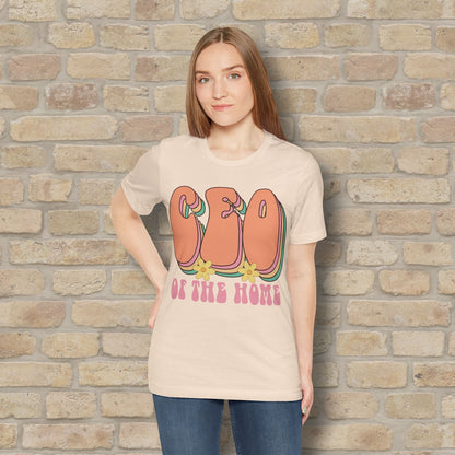 Mostly Text T-Shirts CEO of the Home Tee - Vibrant Styles
