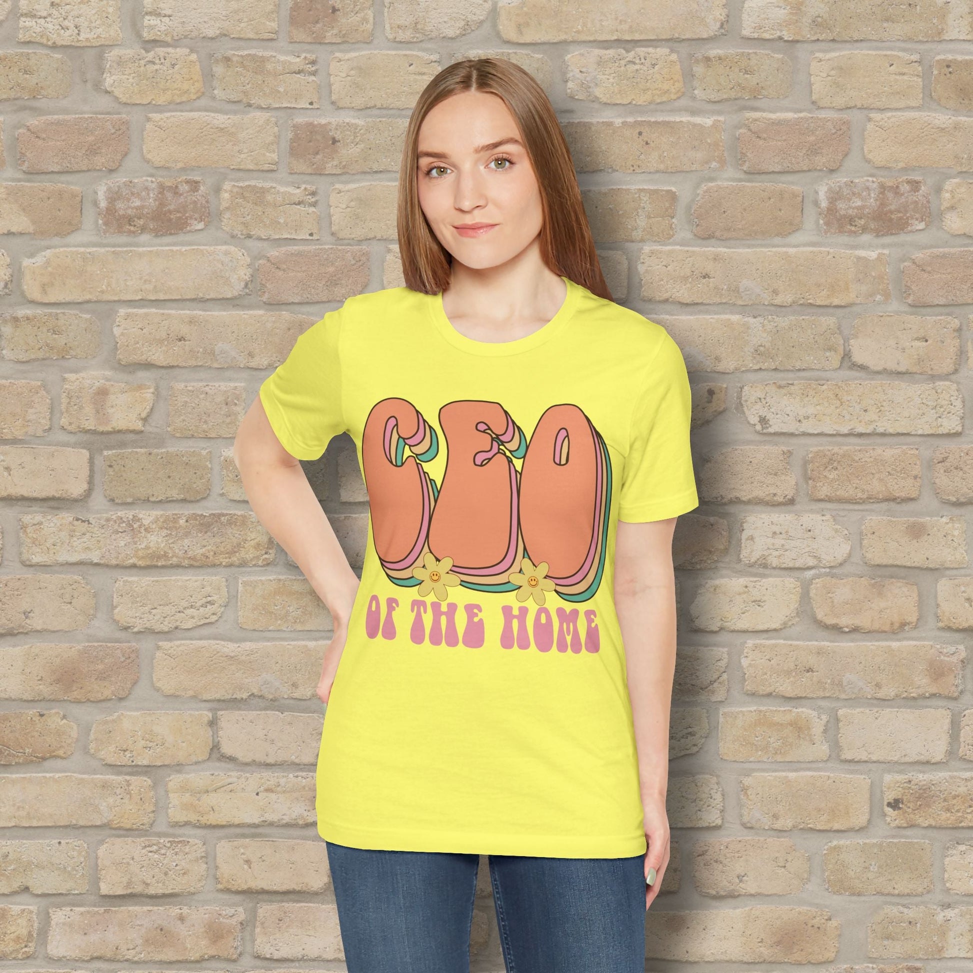 Mostly Text T-Shirts CEO of the Home Tee - Vibrant Styles