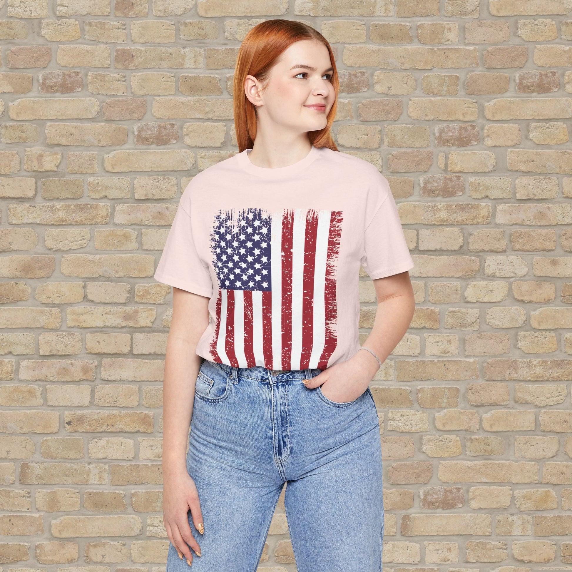 Graphic Only T-Shirt Distressed Glory Tee - Vibrant Styles