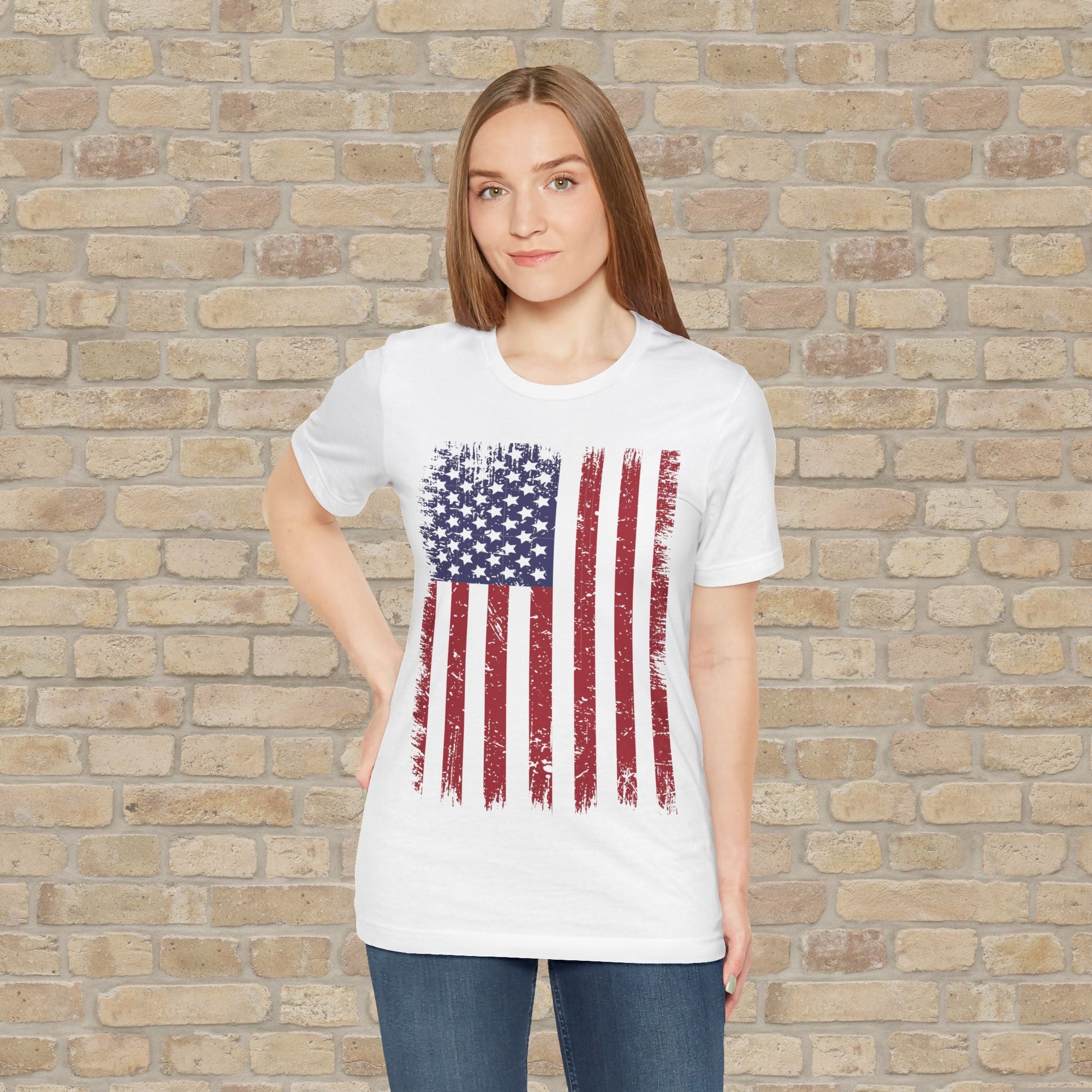 Graphic Only T-Shirt Distressed Glory Tee - Vibrant Styles