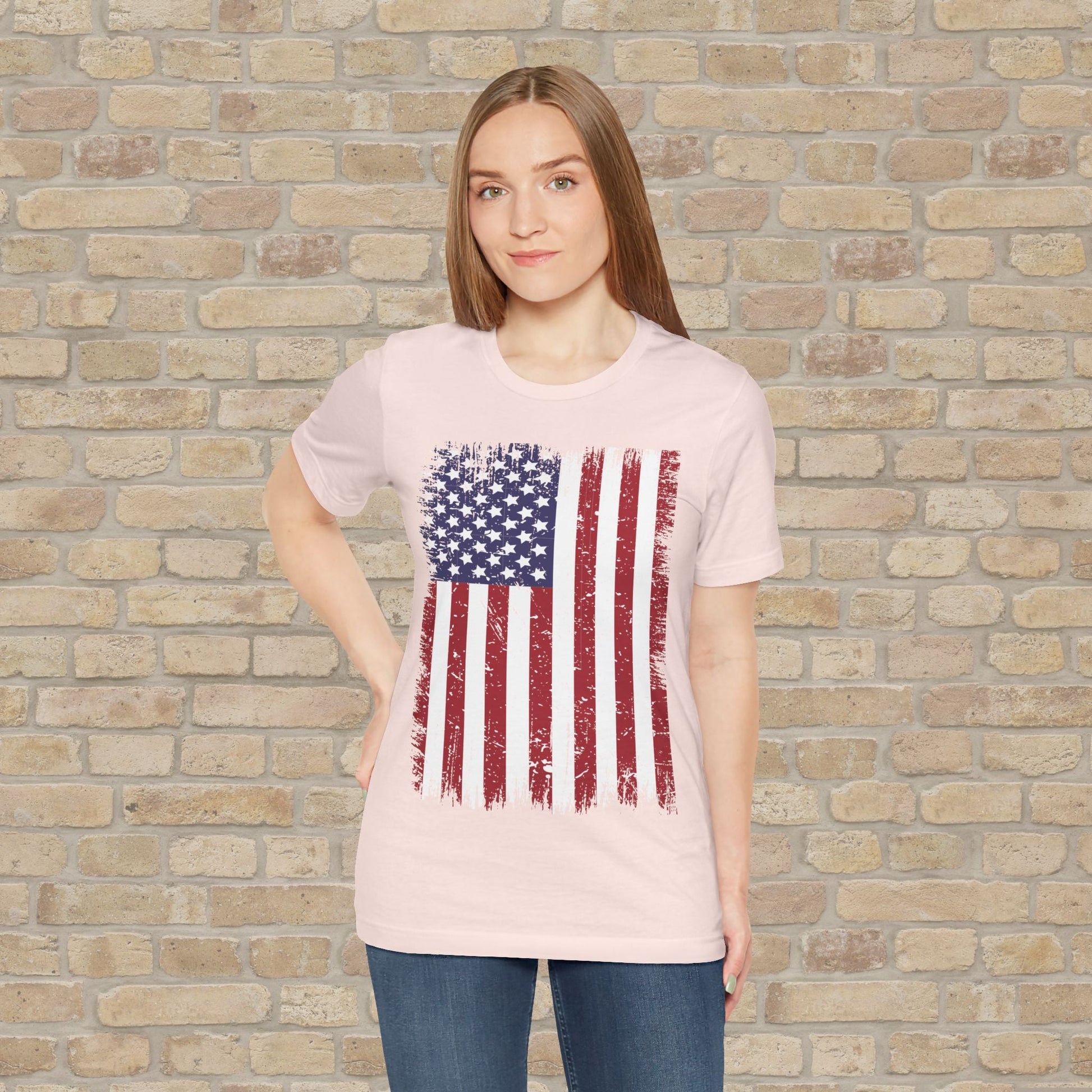 Graphic Only T-Shirt Distressed Glory Tee - Vibrant Styles