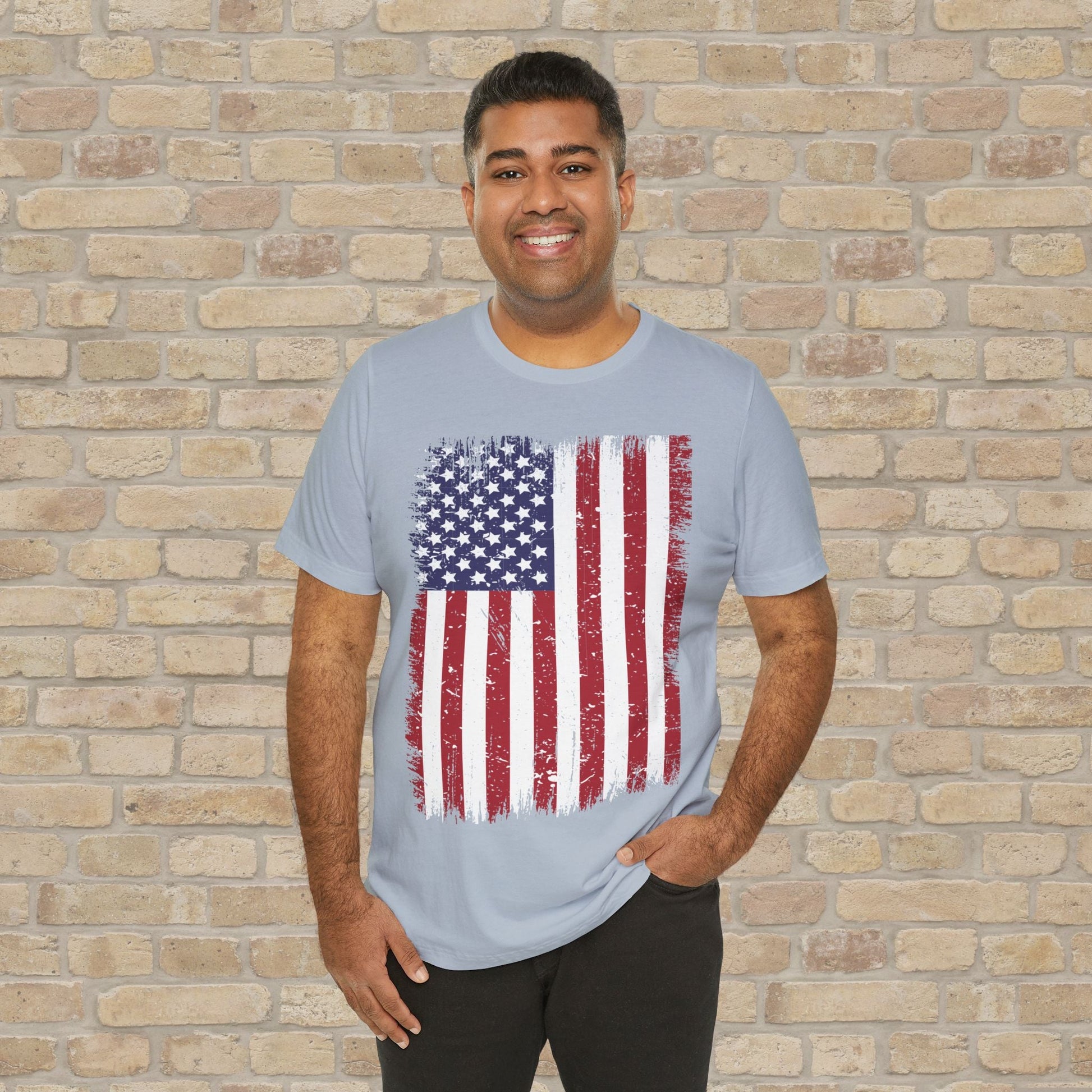 Graphic Only T-Shirt Distressed Glory Tee - Vibrant Styles