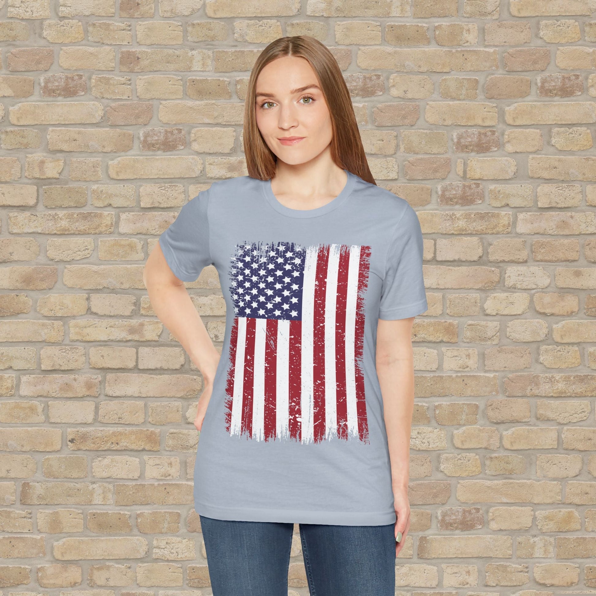 Graphic Only T-Shirt Distressed Glory Tee - Vibrant Styles