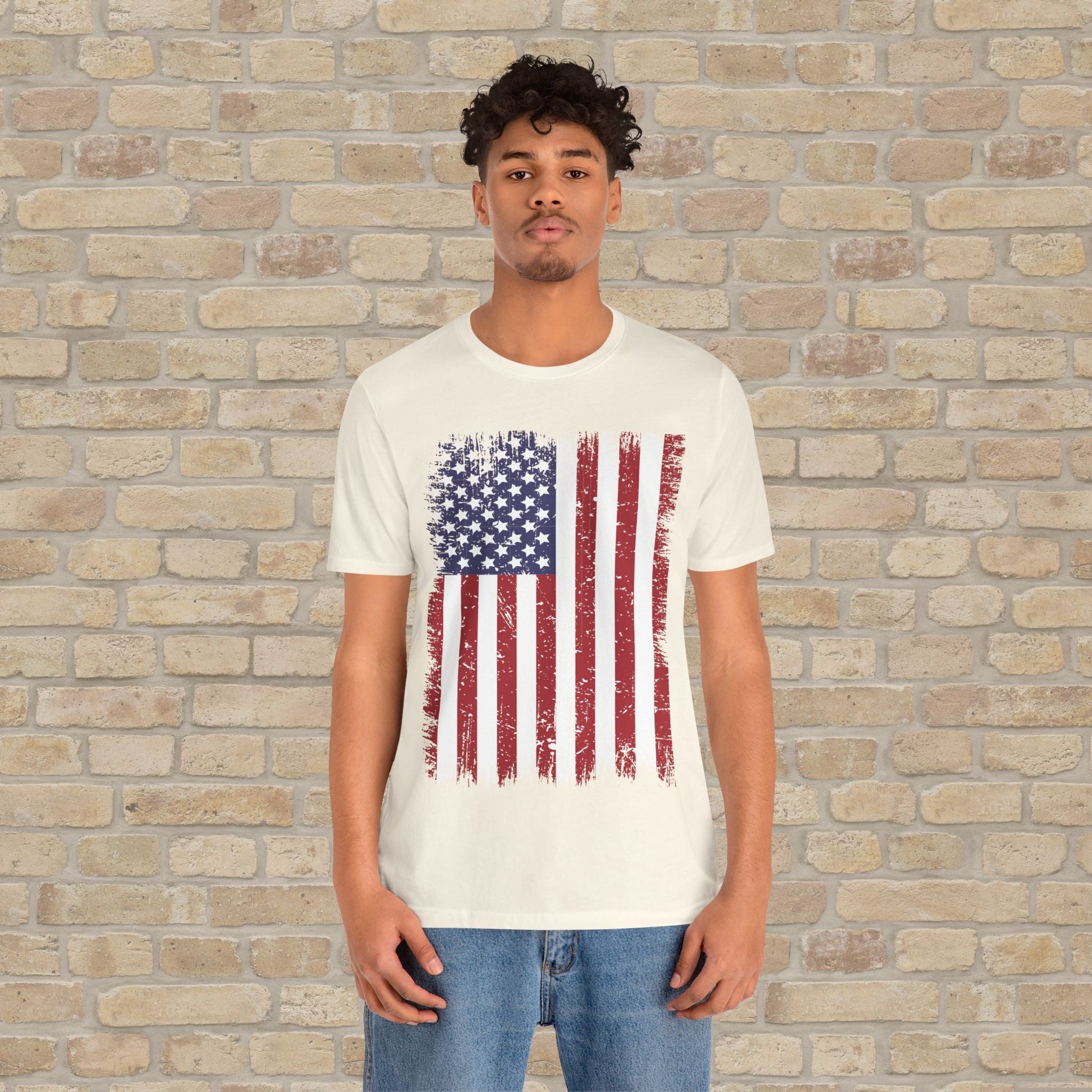 Graphic Only T-Shirt Distressed Glory Tee - Vibrant Styles