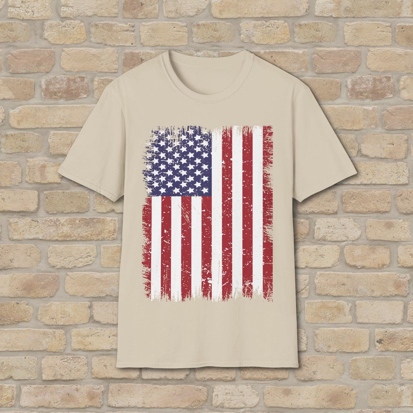 Graphic Only T-Shirt Faded Liberty Tee - Vibrant Styles