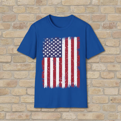 Graphic Only T-Shirt Faded Liberty Tee - Vibrant Styles