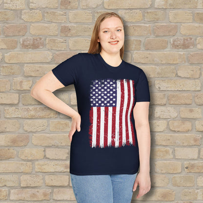 Graphic Only T-Shirt Faded Liberty Tee - Vibrant Styles