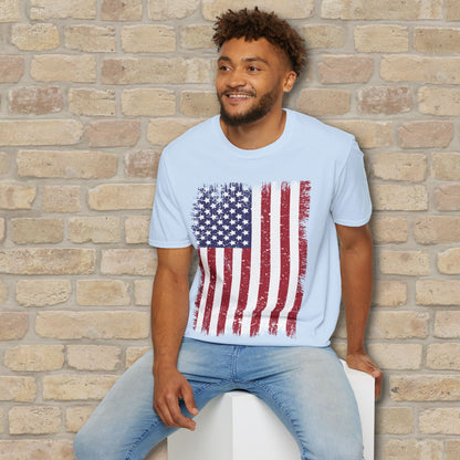 Graphic Only T-Shirt Faded Liberty Tee - Vibrant Styles